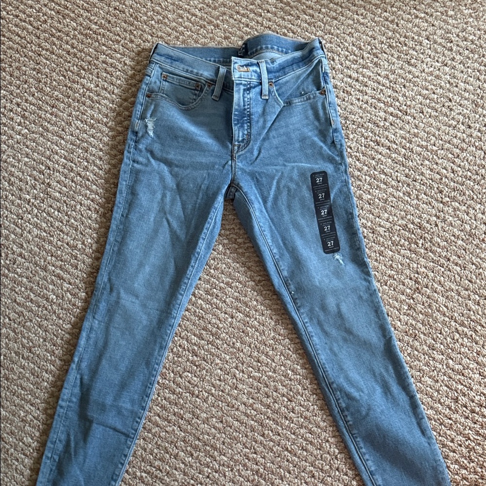 J. Crew Women's Light Blue Skinny Jeans